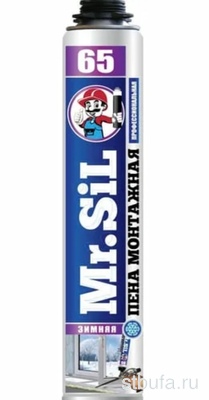 Профессиональная монтажная пена зимняя 800гр. Mr.Sil 65
