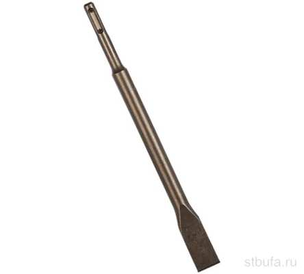 Зубило плоское, 14 х 20 х 240 мм, SDS PLUS// Сибртех