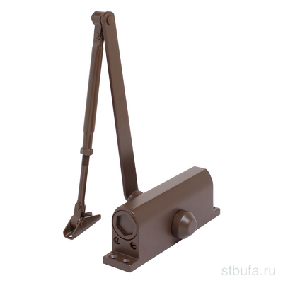 Доводчик дверной MAX ДД 188/3-5 A-C (до 130 кг) коричн.RAL8017, морозостойкий(10) СТАНДАРТ