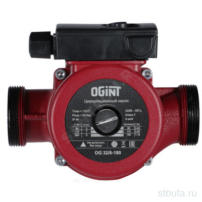 Насос циркул OG 32/8-180 PN10 230В в/к Ogint (4)