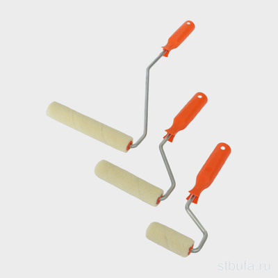 Мини-валик, велюр 60 мм,  В.Е. mini (40шт/200шт)