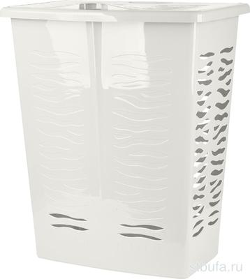 Корзина для белья Keeplex Regular с откидной крышкой 60л 48х34,5х59,5см								