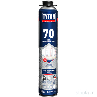 Пена монтажная TYTAN Professional 70   870мл