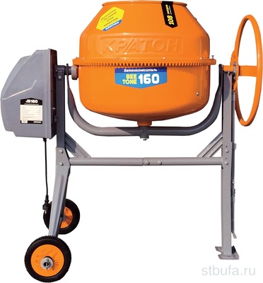 Бетоносмеситель Кратон  BeeTone  160 (чугунный венец)
