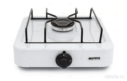 Плита газовая МЕЧТА-100М белая, 27,5х27,5x8см, 1,7кВт.