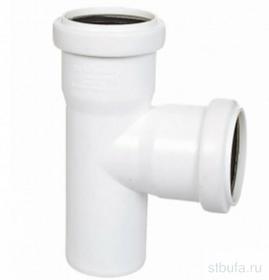 Тройник PRIME 87°  50/50 для вн. малошумной канализ. (170) VALFEX
