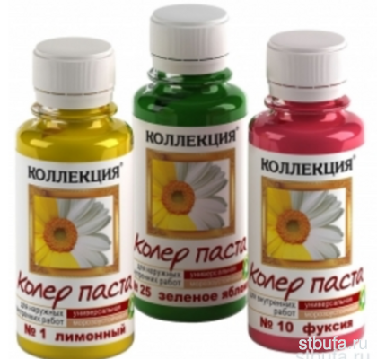 Колер паста универс. №38 Спелая вишня 0,1л Ижевск (6/108)
