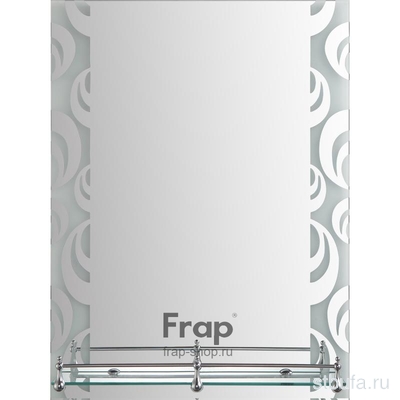 Зеркало 600*450 F695 с полкой FRAP (1/20)