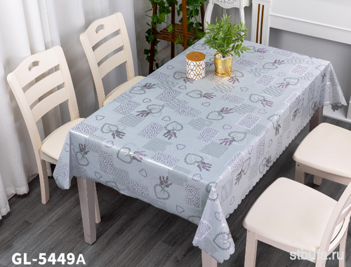 Клеенка ПВХ на тканевой основе Dekorelle Silvia 022, разм. 1,4х20м								