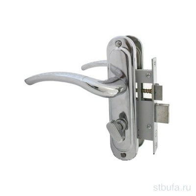 Замок СТАНДАРТ вр/руч. 132/50В верт СР хром (20)