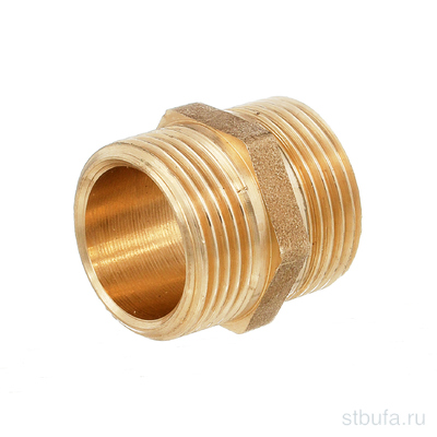Ниппель двойной 3/4''  ЛАТ БОЛОГОЕ 20НД (250)