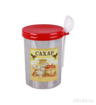 Ёмкость  Ассорти  1л сахар АЛЬТЕРНАТИВА, Башпласт (12)