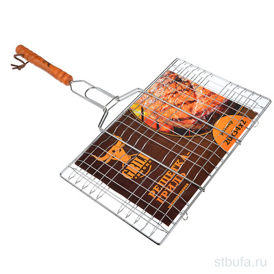 Решетка-гриль хром., 45х(33x20)см GRILLBOOM