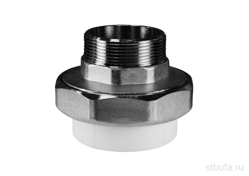 ППРС (полипропилен) Американка (муфта раз.) н/р D25*1  хр, Valfex  (20/80)