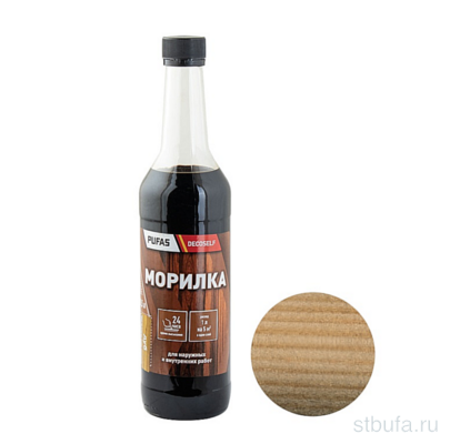 Морилка ПУФАС неводная дуб Decoself (0,5л) (12)