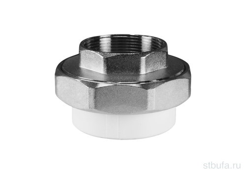 ППРС (полипропилен) Американка (муфта раз.) в/р D40*1 1/2 хр, Valfex (10/40)