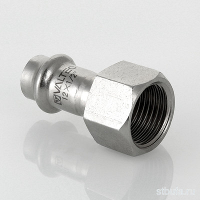 Соединитель нерж. сталь с вн.р. 22х3/4  VALTEC