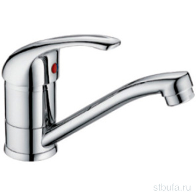 Смеситель для кухни LEDEME L4529-B средний излив, цинк, хром (1/20)