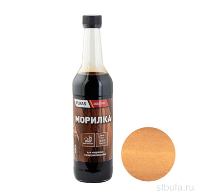 Морилка ПУФАС неводная клен Decoself (0,5л) (12)