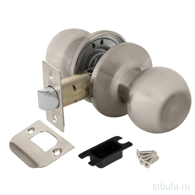 Ручка-защелка PUNTO DK672 SN-PS (6072 SN-P) (без фик.) мат. никель