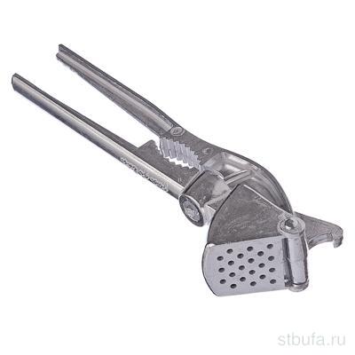 Пресс для чеснока + орехокол, алюминиевый сплав, 18 см (200)