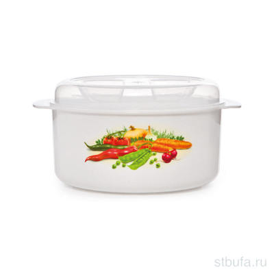 Кастрюля 1,2 л для СВЧ-печи арт. С852