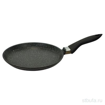 Сковорода блинная 24см АП Гранит  black  арт 14802 (10), МЕЧТА