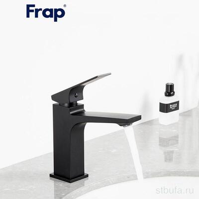 Смеситель для раковины FRAP черный F10503-6 (1/10)