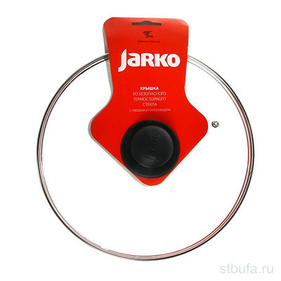 Крышка стекл.с мет.об.с пароотводом д28 JARCO