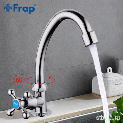 Смеситель FRAP кухня на одну воду F4108 (2/20)