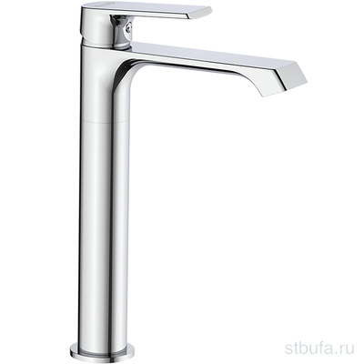 Смеситель для раковины FRAP F1071-2 высокий, латунь, хром (1/10)