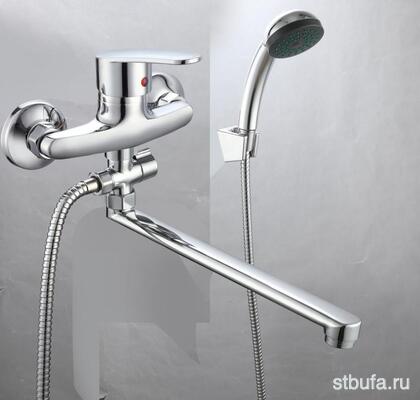 Смеситель SOLONE KAG-6010 для ванной, картридж ø35, хром (1/12)