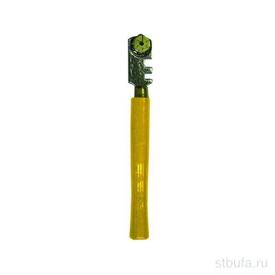 Стеклорез роликовый 6 режущих элементов БИБЕР 55532 (12/240)