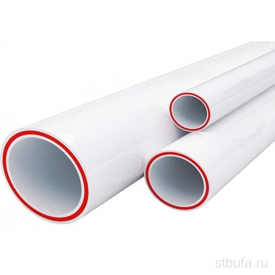 ППРС Россия (полипропилен) Труба SDR 7.4 PN20 (армир. стекловолокно) D20mm*2,8 (100м) STB-AQUA