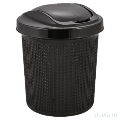 Контейнер для мусора Soul 12 л цвет микс