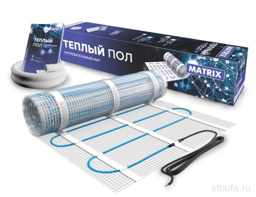 Система МАТ двухжильный нагревательный MATRIX - 00,5 / 75 Grandeks теплый пол