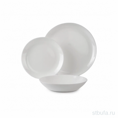 Набор столовый DIWALI WHITE 18пр, LUMINARC