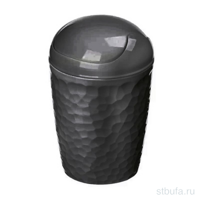 Контейнер для мусора  Tule  1л настольный (черный)						
