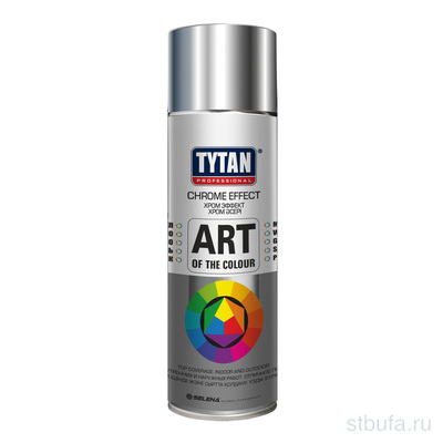 Краска аэрозольная Tytan Professional Art of the colour хром 400мл