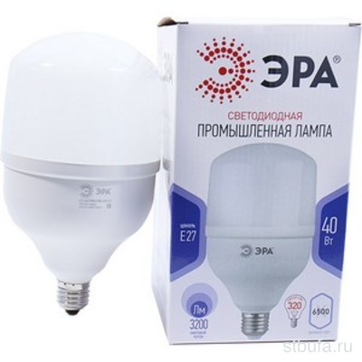 Лампа светодиодная ЭРА LED POWER Т120-40w-6500-E27 (40/600)