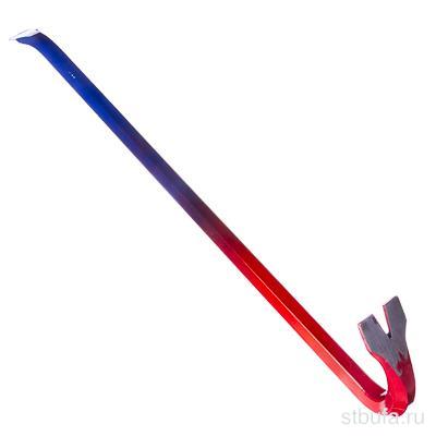 Гвоздодер с синекрасной ручкой 43 см