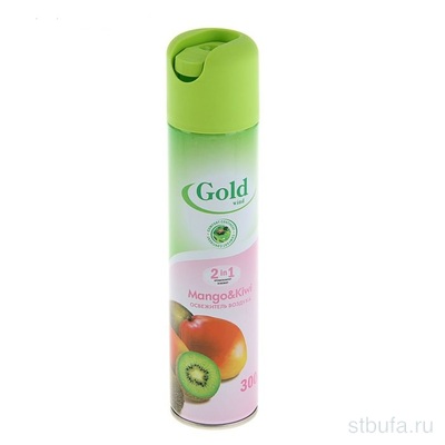 Освежитель воздуха Gold Wind Mango & Kiwi 300мл (52/200)