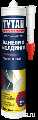 Клей монтажный TYTAN Professional панели/молдинги 310мл (12)