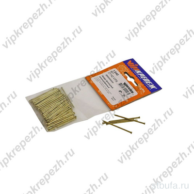 Гвозди финишные ЛАТУНЬ 1,6*40 (60 гр)