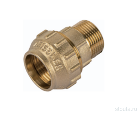 Муфта с наружной резьбой для труб ПНД 25*3/4 ZEISSLER (10/70)