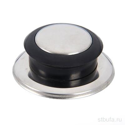 Ручка к крышке 5см, (набор 2 шт), металл+пластик