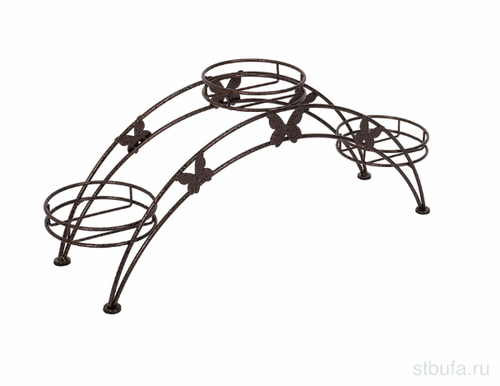Подставка для цветов  Арка 3  коричневая, Соликамск