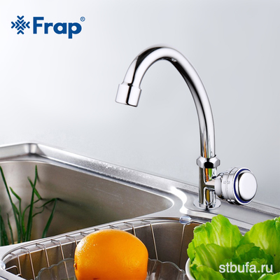 Смеситель FRAP кухня на одну воду F4195 (2/20)