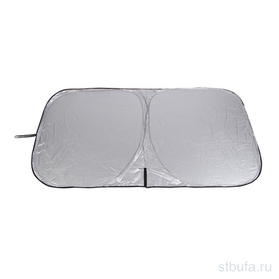 Шторка солнцезащитная для автомобиля складная 145x80см ЕРМАК