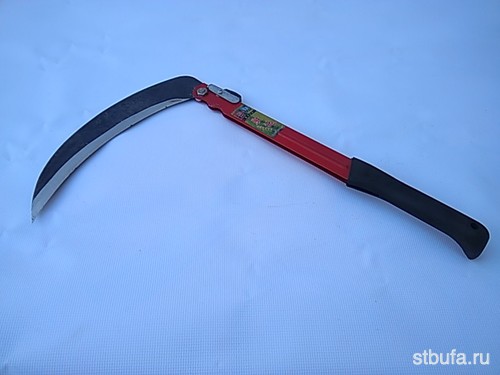 Коса - серпан 25см с откидной мет.ручкой (100)